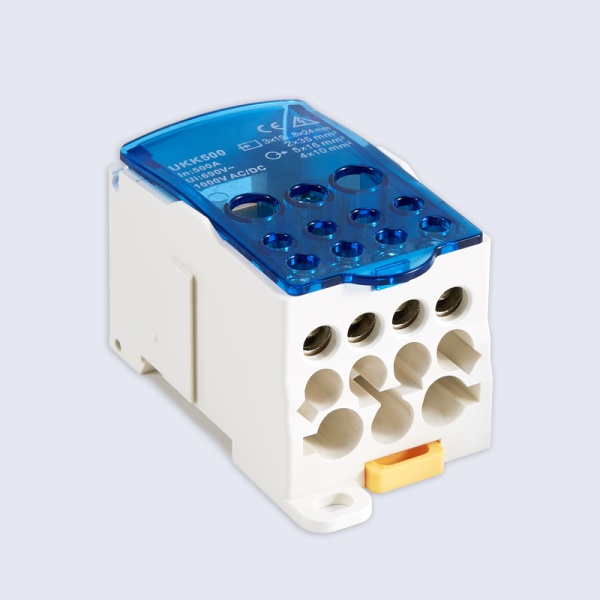 ALUKK500 BU 单级分线端子